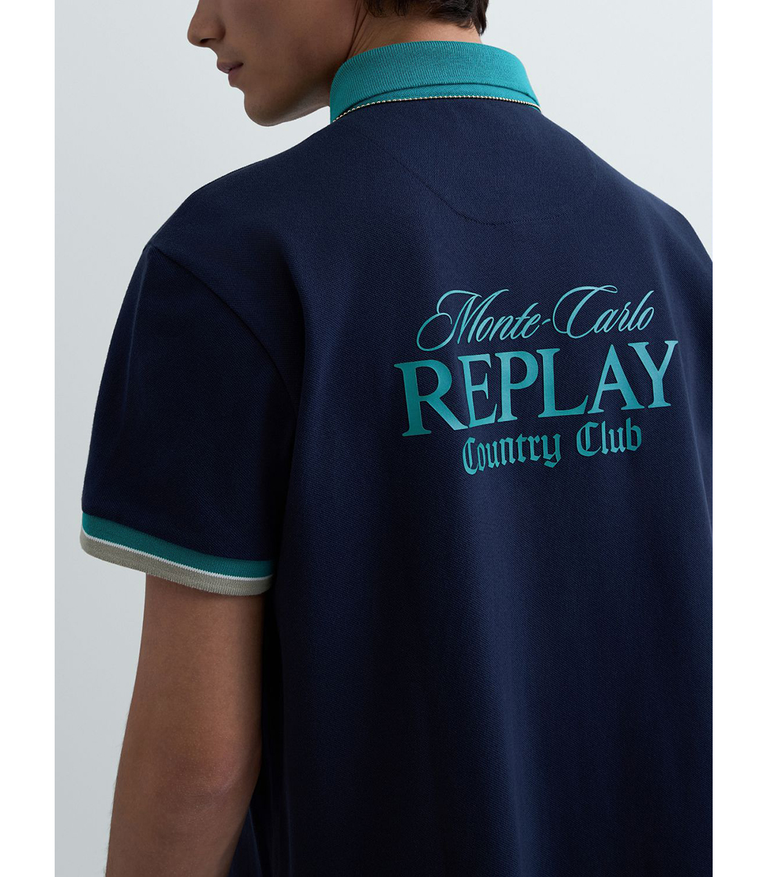 REPLAY &times; Monte Carlo Country Club ポロシャツ 詳細画像 ネイビー 7